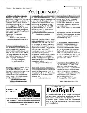   L'ANSE-AU-SABLE, 2001   , page 3