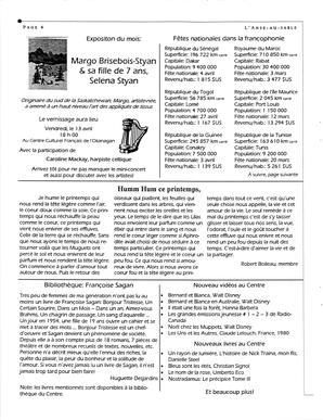   L'ANSE-AU-SABLE, 2001   , page 4
