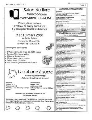   L'ANSE-AU-SABLE, 2001   , page 3