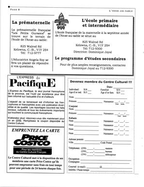   L'ANSE-AU-SABLE, 2000   , page 8