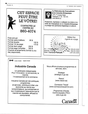  L'ANSE-AU-SABLE, 2000   , page 4