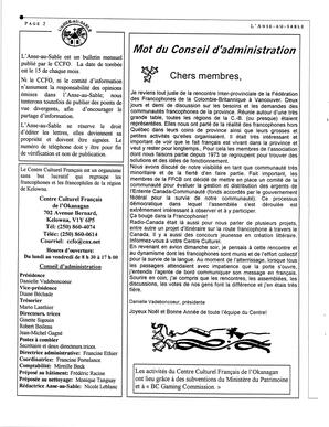   L'ANSE-AU-SABLE, 2000   , page 2
