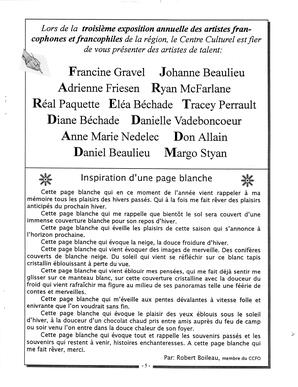   L'ANSE-AU-SABLE, 2000   , page 7