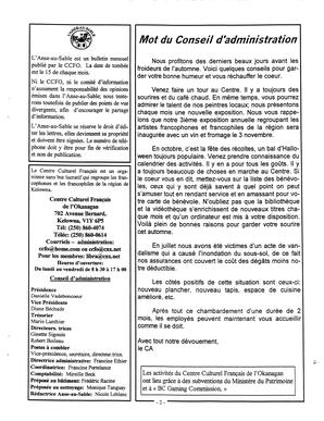   L'ANSE-AU-SABLE, 2000   , page 2