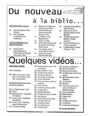  L'ANSE-AU-SABLE, 2000   , page 13