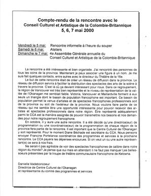   L'ANSE-AU-SABLE, 2000   , page 4