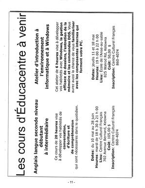   L'ANSE-AU-SABLE, 2000   , page 11