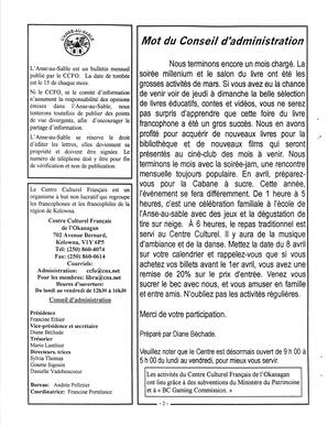   L'ANSE-AU-SABLE, 2000   , page 2