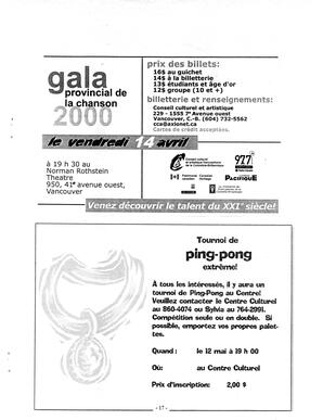   L'ANSE-AU-SABLE, 2000   , page 17