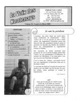 LA VOIX DES KOOTENAYS, 2002