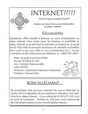   L'ANSE-AU-SABLE, 2000   , page 3
