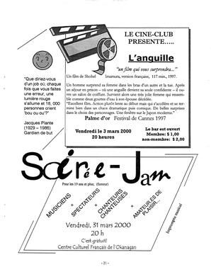  L'ANSE-AU-SABLE, 2000   , page 21