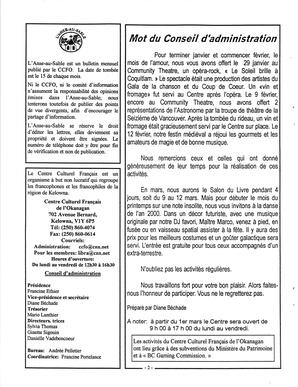   L'ANSE-AU-SABLE, 2000   , page 2