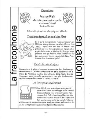   L'ANSE-AU-SABLE, 2000   , page 18