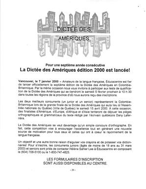   L'ANSE-AU-SABLE, 2000   , page 20