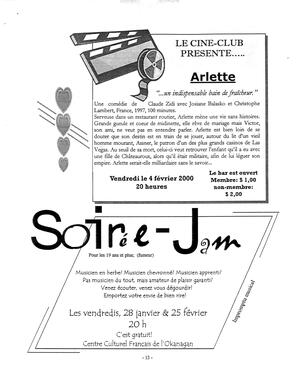   L'ANSE-AU-SABLE, 2000   , page 13