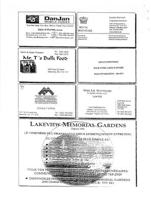   L'ANSE-AU-SABLE, 1999   , page 14