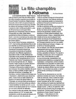   L'ANSE-AU-SABLE, 1999   , page 11