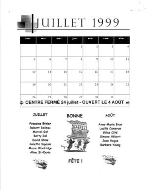   L'ANSE-AU-SABLE, 1999   , page 8