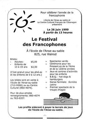   L'ANSE-AU-SABLE, 1999   , page 7