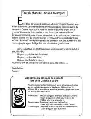   L'ANSE-AU-SABLE, 1999   , page 6