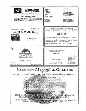   L'ANSE-AU-SABLE, 1999   , page 14