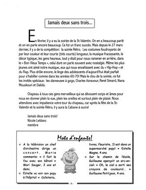   L'ANSE-AU-SABLE, 1999   , page 9