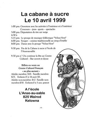   L'ANSE-AU-SABLE, 1999   , page 8