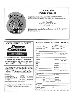   L'ANSE-AU-SABLE, 1999   , page 16
