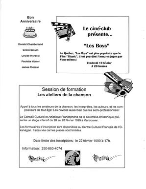   L'ANSE-AU-SABLE, 1999   , page 4