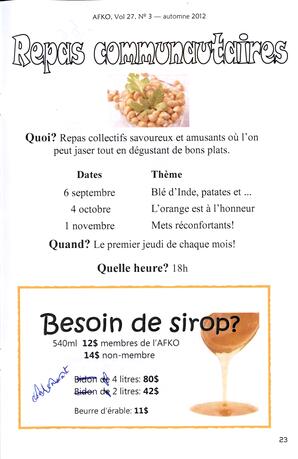   LA VOIX DES KOOTENAYS, 2012   , page 23