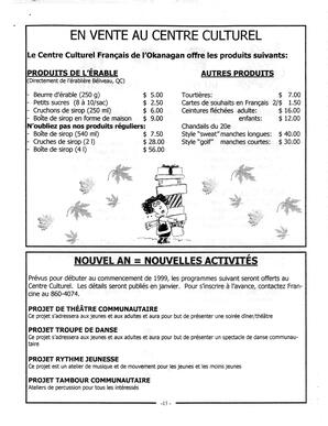   L'ANSE-AU-SABLE, 1999   , page 13