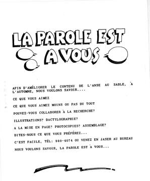   L'ANSE-AU-SABLE, 1991   , page 11