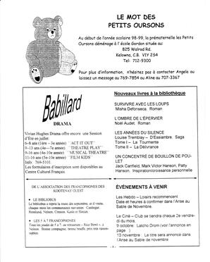   L'ANSE-AU-SABLE, 1998   , page 8