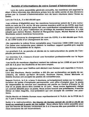   L'ANSE-AU-SABLE, 1998   , page 4
