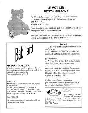   L'ANSE-AU-SABLE, 1998   , page 7