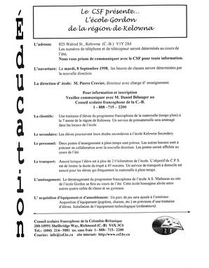   L'ANSE-AU-SABLE, 1998   , page 6