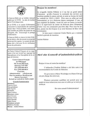   L'ANSE-AU-SABLE, 1998   , page 2