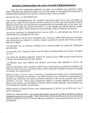   L'ANSE-AU-SABLE, 1998   , page 8