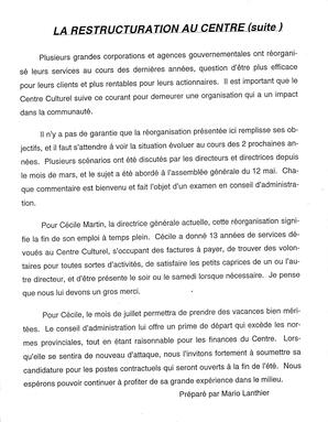   L'ANSE-AU-SABLE, 1998   , page 5
