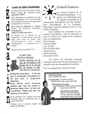   L'ANSE-AU-SABLE, 1998   , page 3