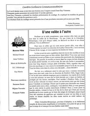   L'ANSE-AU-SABLE, 1998   , page 7