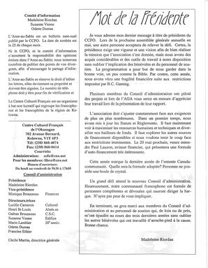   L'ANSE-AU-SABLE, 1998   , page 2