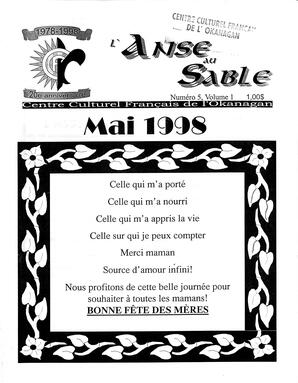   L'ANSE-AU-SABLE, 1998   , page 1