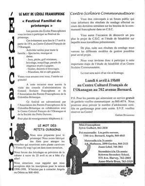   L'ANSE-AU-SABLE, 1998   , page 6