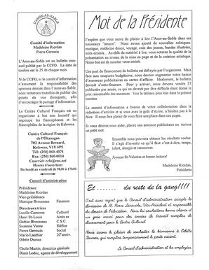   L'ANSE-AU-SABLE, 1998   , page 2