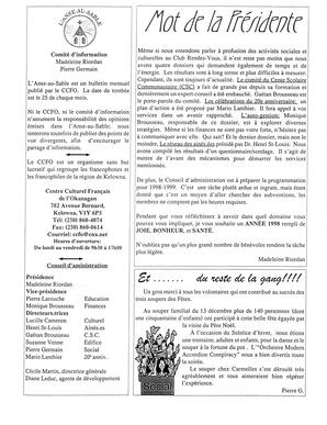   L'ANSE-AU-SABLE, 1998   , page 2