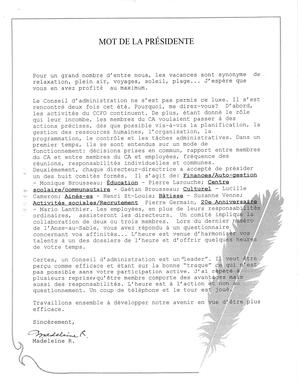   L'ANSE-AU-SABLE, 1997   , page 3