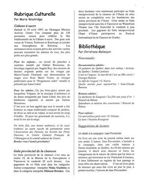   L'ANSE-AU-SABLE, 1997   , page 4