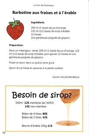   LA VOIX DES KOOTENAYS, 2012   , page 22
